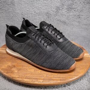 Born Barrett Men's 12 M Casual Sneakers in Black Black/Grey Gum Sole